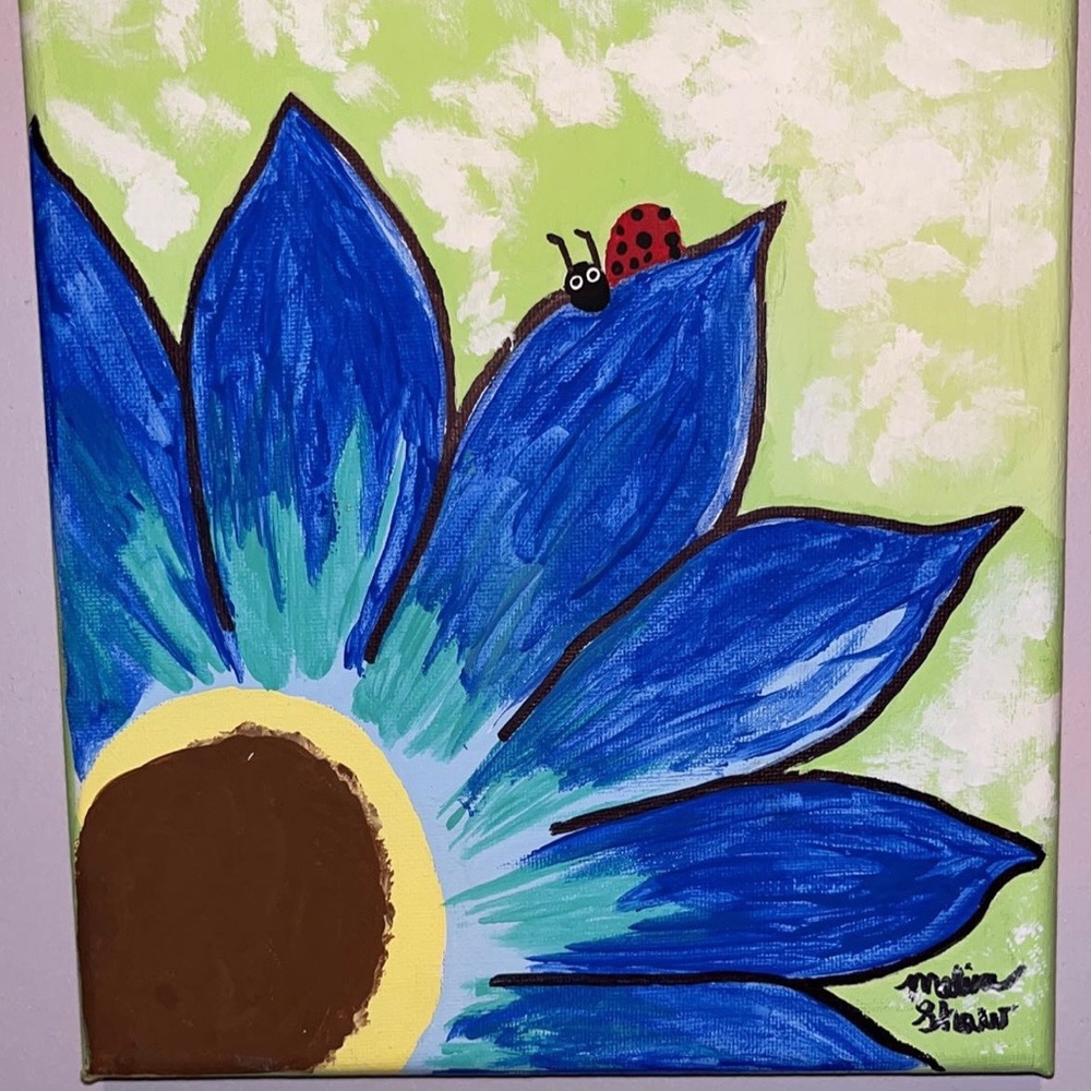 Painting 8x10 acrylic on canvas